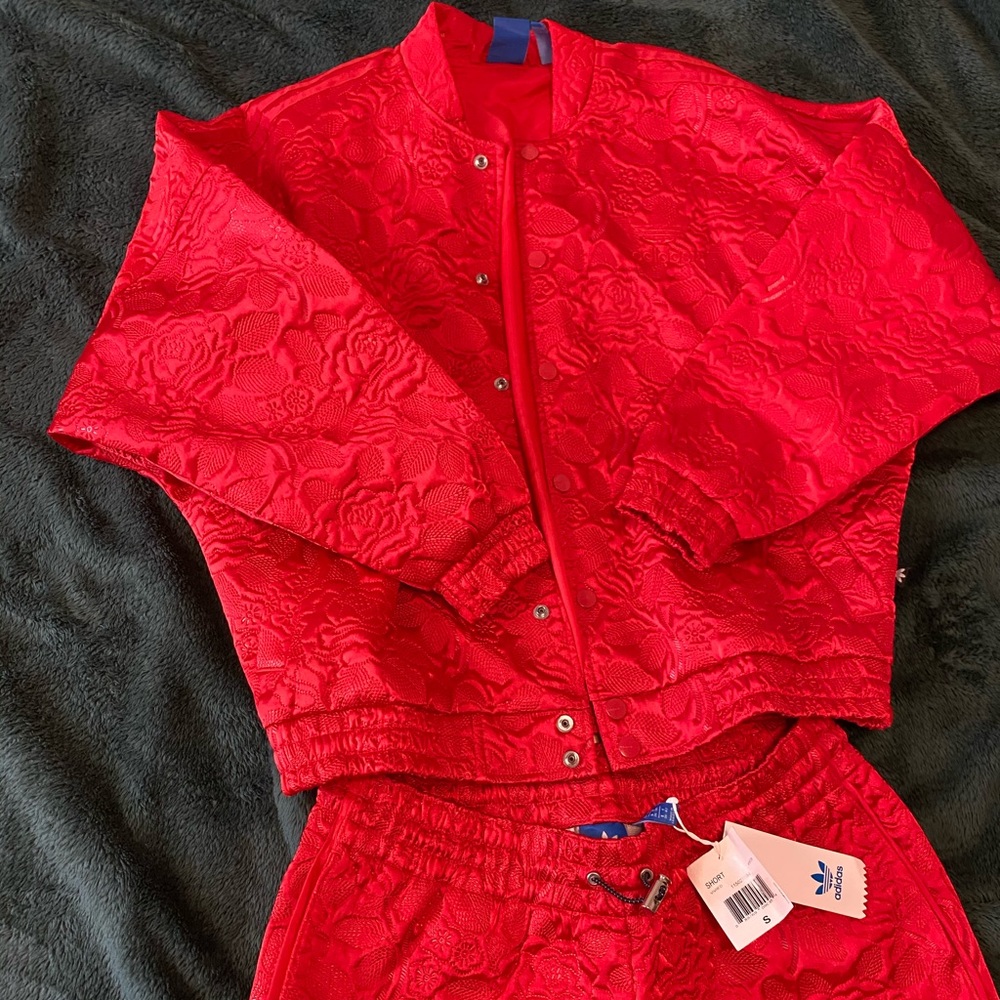 Adidas shorts / jacket set